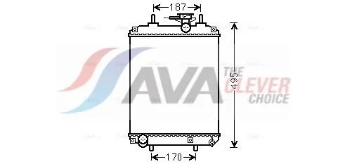 Radiator, engine cooling