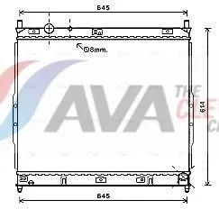 Radiator, engine cooling