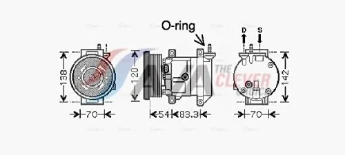 Compressor, air conditioning