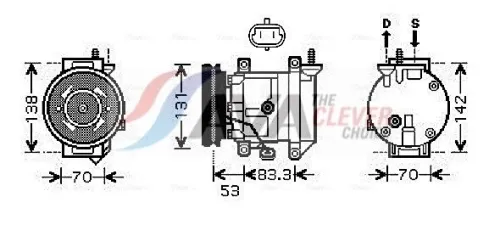 Compressor, air conditioning
