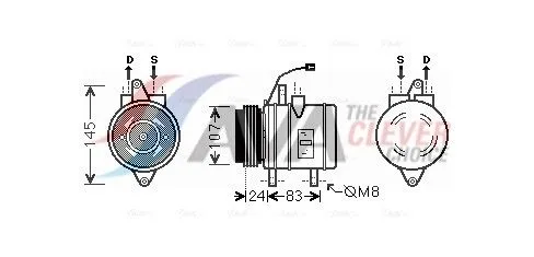 Compressor, air conditioning