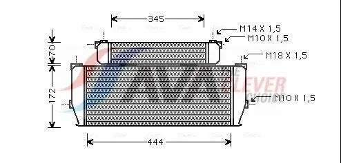 Oil Cooler, engine oil