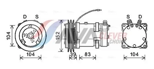 Compressor, air conditioning