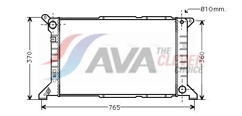 Radiator, engine cooling