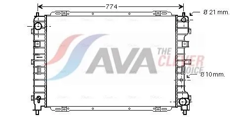 Radiator, engine cooling