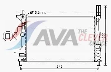 Radiator, engine cooling