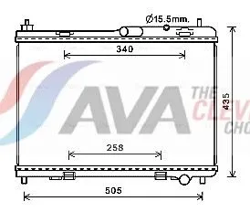 Radiator, engine cooling