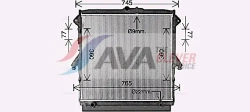 Radiator, engine cooling