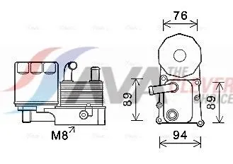 Oil Cooler, engine oil
