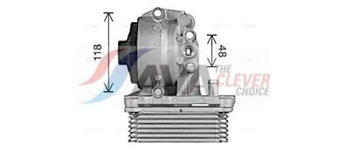 Oil Cooler, engine oil
