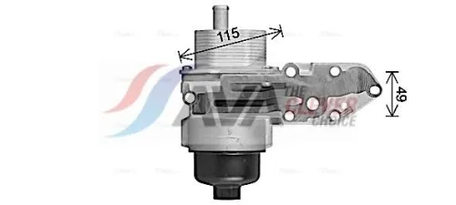 Oil Cooler, engine oil