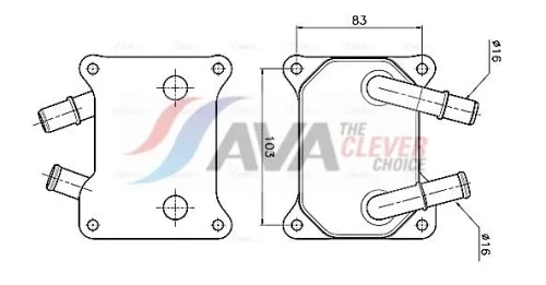 Oil Cooler, engine oil