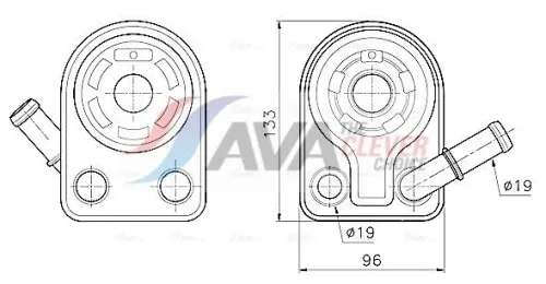 Oil Cooler, engine oil