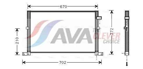 Condenser, air conditioning