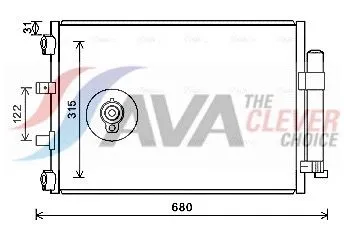 Condenser, air conditioning