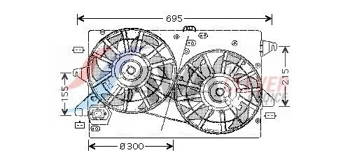 Fan, engine cooling