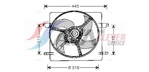 Fan, engine cooling