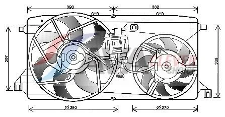 Fan, engine cooling