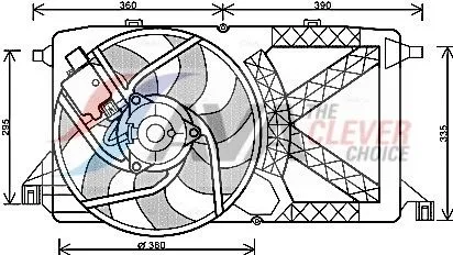 Fan, engine cooling