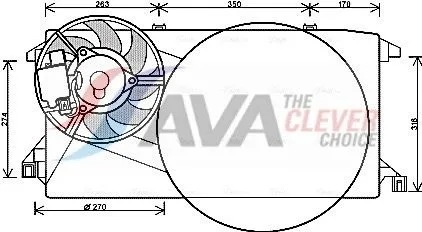 Fan, engine cooling