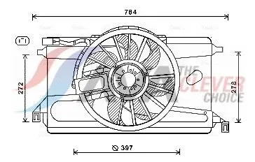 Fan, engine cooling