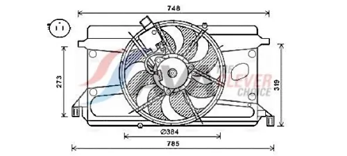 Fan, engine cooling