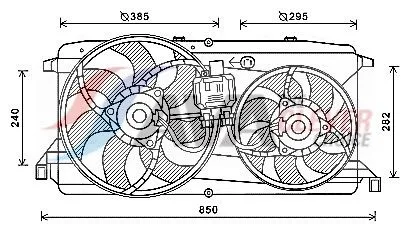 Fan, engine cooling