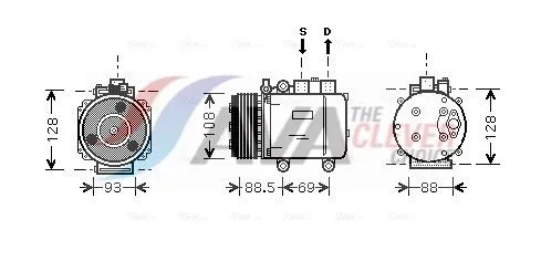 Compressor, air conditioning
