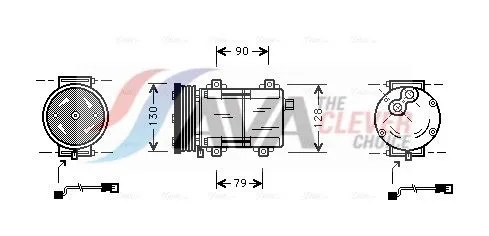 Compressor, air conditioning
