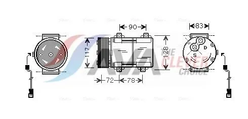 Compressor, air conditioning