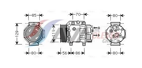 Compressor, air conditioning