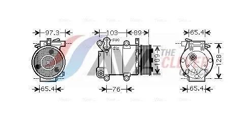 Compressor, air conditioning