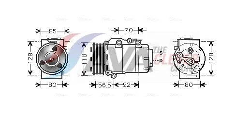 Compressor, air conditioning