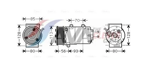 Compressor, air conditioning