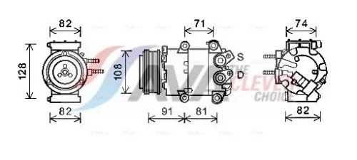 Compressor, air conditioning