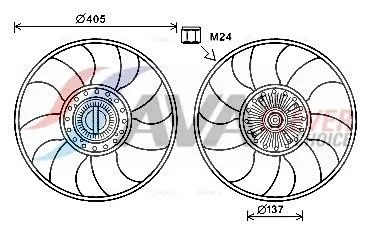 Fan, engine cooling