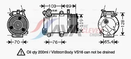 Compressor, air conditioning
