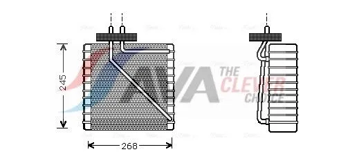 Evaporator, air conditioning
