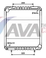Radiator, engine cooling