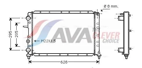 Radiator, engine cooling