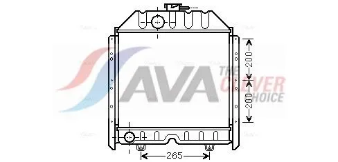 Radiator, engine cooling