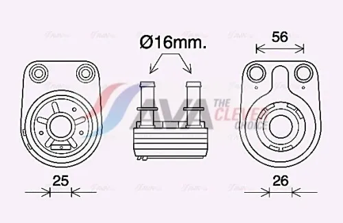 Oil Cooler, engine oil