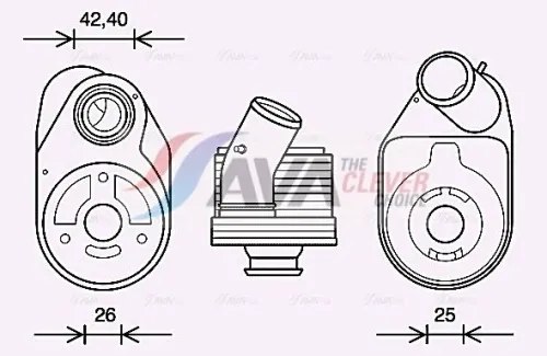Oil Cooler, engine oil