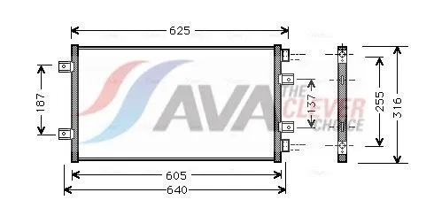 Condenser, air conditioning