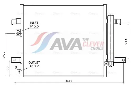 Condenser, air conditioning