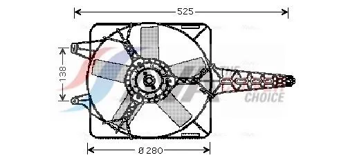 Fan, engine cooling