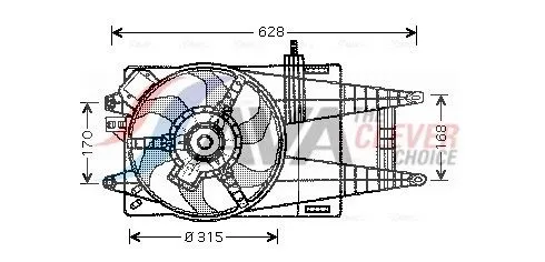Fan, engine cooling