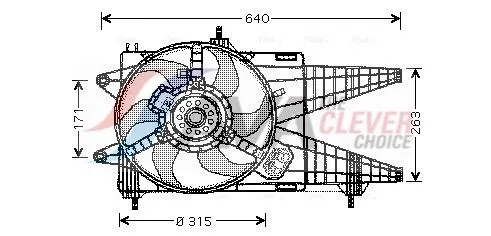 Fan, engine cooling