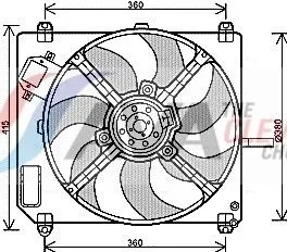 Fan, engine cooling
