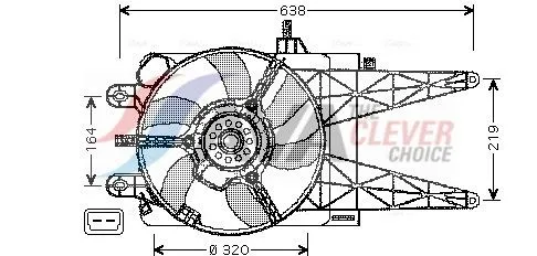Fan, engine cooling